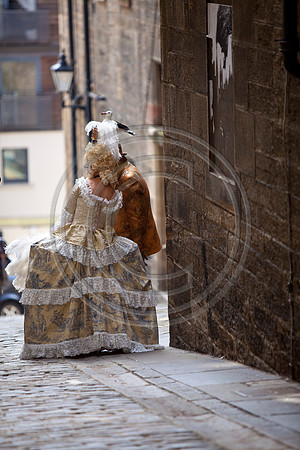 Characters at the Edinburgh Fringe