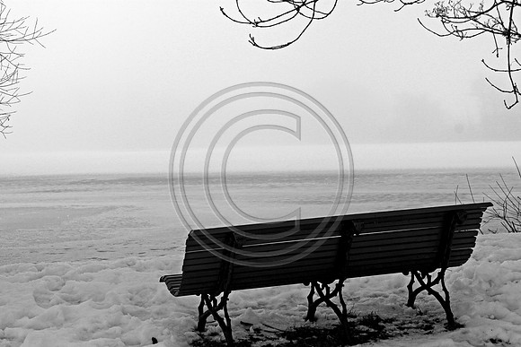 Bench on Ice